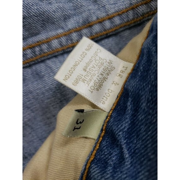 Rag & Bone / Jean Boyfriend Jeans Pants Denim 31 Acid Wash Distress Faded Spots - Picture 6 of 10